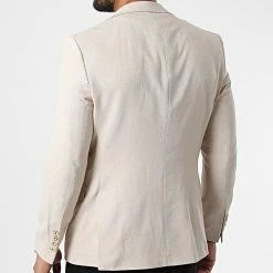 Promo 🔔 Veste Blazer X-6019 Beige de Classic Series 😉 -Classic Series Soldes classic series 325880 X 6019 BEIGE CLAIR 20220630T142630 04