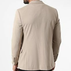 Acheter 😍 Veste Blazer X-6016 Beige de Classic Series ❤️ -Classic Series Soldes classic series 325881 X 6016 BEIGE 20220630T142553 04