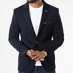 Nouveau ⌛ Veste Blazer X-6016 Bleu Marine de Classic Series ✔️ -Classic Series Soldes classic series 325882 X 6016 NAVY 20220630T143506 03