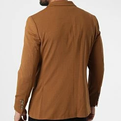 Grosses soldes 😍 Veste Blazer X-6016 Camel de Classic Series 👍 -Classic Series Soldes classic series 325885 X 6016 TABAC 20220630T142527 04