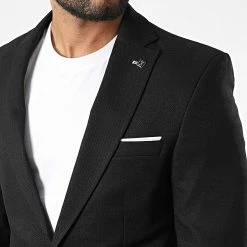 Offres ✔️ Veste Blazer X-6019 Noir de Classic Series ⭐ -Classic Series Soldes classic series 325920 X 6019 BLACK 20220630T143642 02