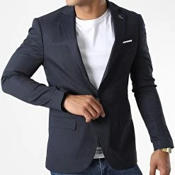 Le moins cher 🔔 Veste Blazer X-9404 Bleu Marine de Classic Series 🌟 8 Le moins cher 🔔 Veste Blazer X-9404 Bleu Marine de Classic Series 🌟 -Classic Series Soldes classic series 325922 X 9404 NAVY 20220704T160203 03