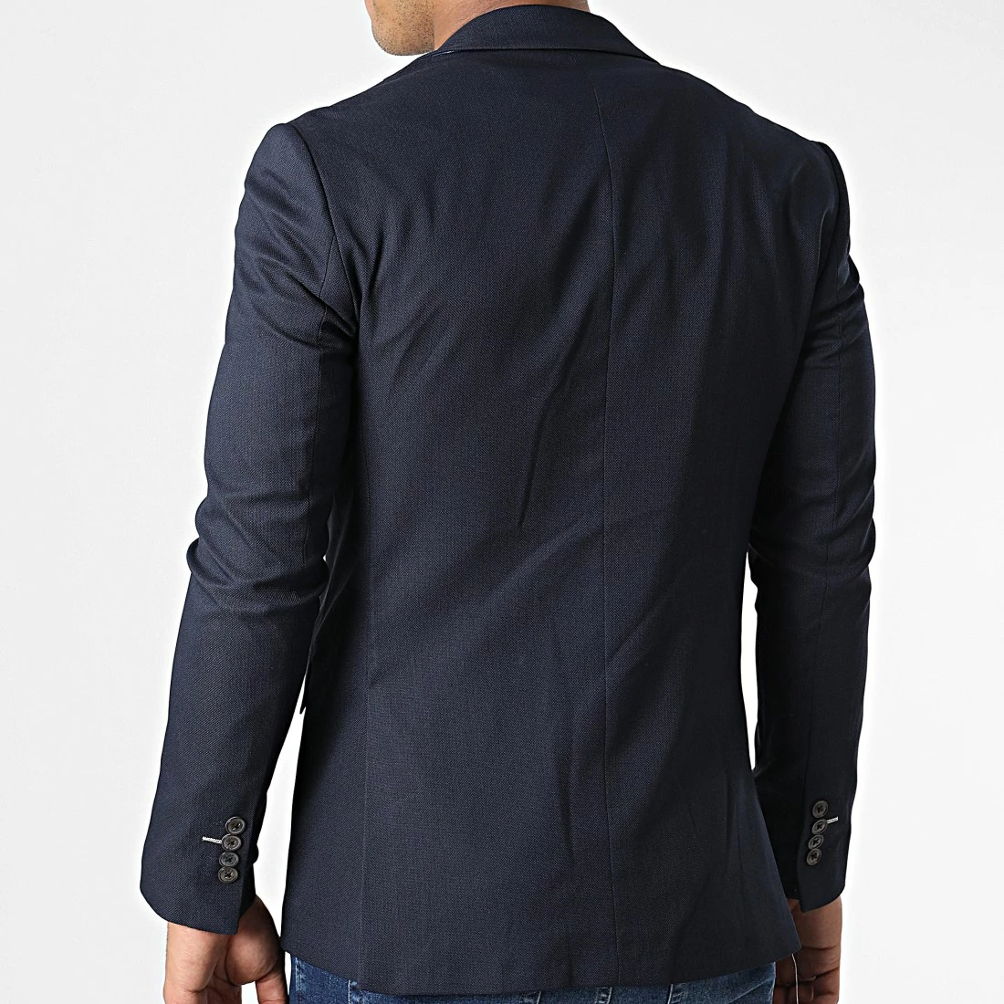 Le moins cher 🔔 Veste Blazer X-9404 Bleu Marine de Classic Series 🌟 6 Le moins cher 🔔 Veste Blazer X-9404 Bleu Marine de Classic Series 🌟 – Image 4