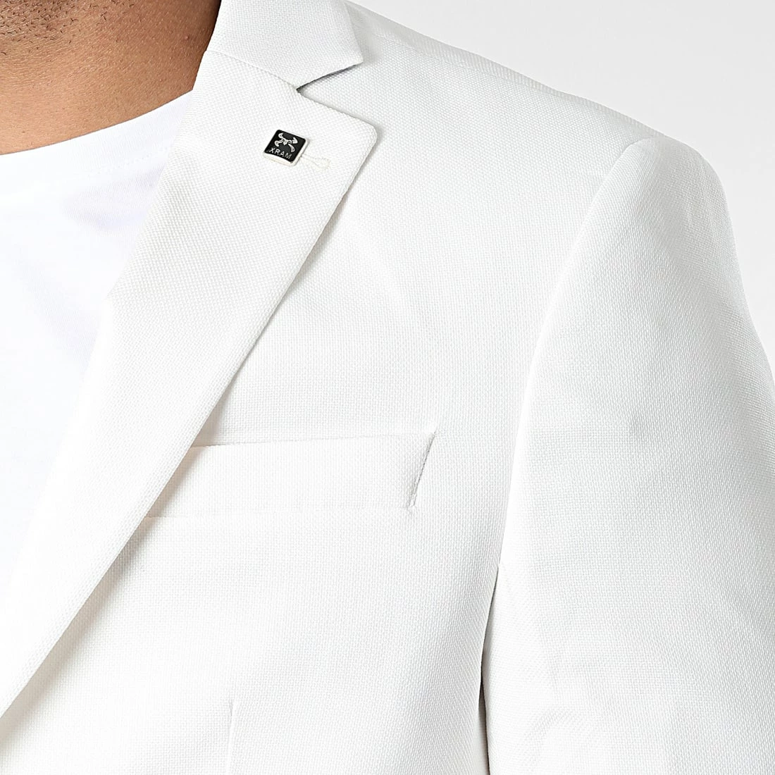 Bon marché 😍 Veste Blazer X-9404 Blanc de Classic Series ✔️ 4 Bon marché 😍 Veste Blazer X-9404 Blanc de Classic Series ✔️ – Image 2