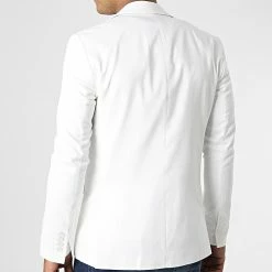 Bon marché 😍 Veste Blazer X-9404 Blanc de Classic Series ✔️ 9 Bon marché 😍 Veste Blazer X-9404 Blanc de Classic Series ✔️ -Classic Series Soldes classic series 325930 X 9404 WHITE 20220704T160134 04