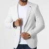 Top 10 🎁 Veste Blazer X-6019 Blanc de Classic Series ⭐ 2 Top 10 🎁 Veste Blazer X-6019 Blanc de Classic Series ⭐ -Classic Series Soldes classic series 325931 X 6019 WHITE 20220630T143411 01