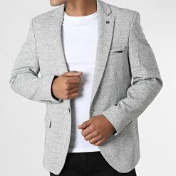 Top 10 ✔️ Veste Blazer X-9149 Gris de Classic Series 🔥