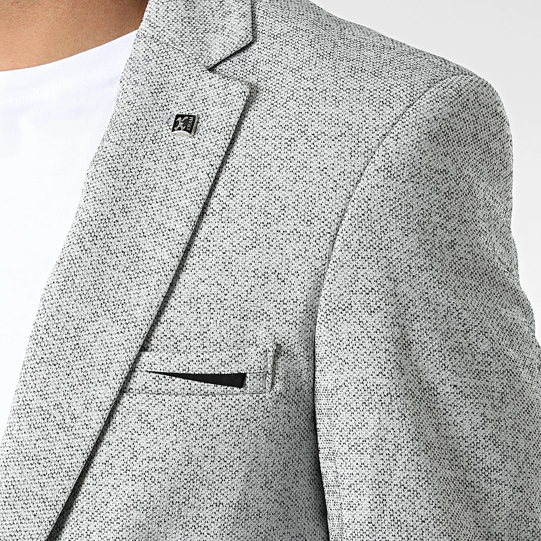 Top 10 ✔️ Veste Blazer X-9149 Gris de Classic Series 🔥 4 Top 10 ✔️ Veste Blazer X-9149 Gris de Classic Series 🔥 – Image 2