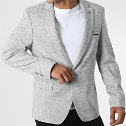 Top 10 ✔️ Veste Blazer X-9149 Gris de Classic Series 🔥 8 Top 10 ✔️ Veste Blazer X-9149 Gris de Classic Series 🔥 -Classic Series Soldes classic series 325962 X 9149 GREY 20220704T160048 03