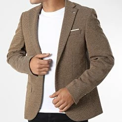Meilleure vente 🔥 Veste Blazer X-6037 Marron de Classic Series 😉