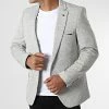 Remise ⌛ Veste Blazer X-9149 Gris Chiné de Classic Series ✨ -Classic Series Soldes classic series 325969 X 9149 KAHVE 20220704T160031 01