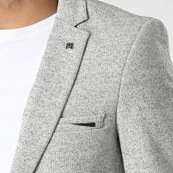 Remise ⌛ Veste Blazer X-9149 Gris Chiné de Classic Series ✨ 7 Remise ⌛ Veste Blazer X-9149 Gris Chiné de Classic Series ✨ -Classic Series Soldes classic series 325969 X 9149 KAHVE 20220704T160032 02