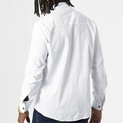 Meilleure affaire 😉 Chemise Manches Longues W-323 Blanc de Classic Series 👍 -Classic Series Soldes classic series 325975 W 323 BLANC 20220707T155319 04