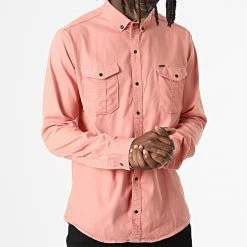 Grosses soldes 👏 Chemise Manches Longues W-323 Rose de Classic Series 💯