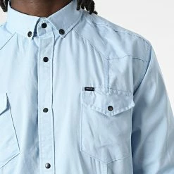 Grosses soldes 🤩 Chemise Manches Longues Col Mao W-324 Bleu Clair de Classic Series ❤️ 7 Grosses soldes 🤩 Chemise Manches Longues Col Mao W-324 Bleu Clair de Classic Series ❤️ -Classic Series Soldes classic series 325982 W 324 BLEU CIEL 20220701T150453 02