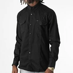 Offres 🎉 Chemise Manches Longues Col Mao W-324 Noir de Classic Series 😍 8 Offres 🎉 Chemise Manches Longues Col Mao W-324 Noir de Classic Series 😍 -Classic Series Soldes classic series 325984 W 324 NOIR 20220701T150821 03