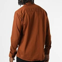 Top 10 😉 Chemise Manches Longues Col Mao W-324 Marron de Classic Series ✨ 9 Top 10 😉 Chemise Manches Longues Col Mao W-324 Marron de Classic Series ✨ -Classic Series Soldes classic series 326021 W 324 TABAC 20220701T151937 04