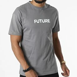 De gros 💯 Tee 👕 Shirt G22-726 Gris de Classic Series 🎁 -Classic Series Soldes classic series 327325 G22 726 GRI 20220708T155127 03