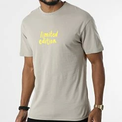 Vente flash 😀 Tee 👚 Shirt G22-6697 Beige de Classic Series 🧨 -Classic Series Soldes classic series 327354 G22 6697 GRI 20220708T154759 04