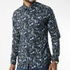 Offres 🔥 Chemise Manches Longues 7711 Bleu Marine Floral de Classic Series 🤩 -Classic Series Soldes classic series 328434 7711SOS BLUE 20220720T152131 01