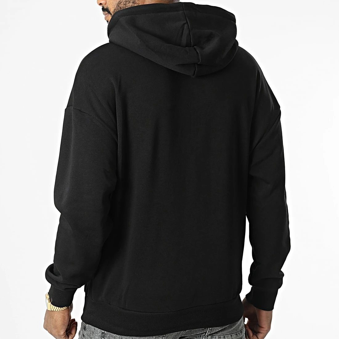 Promo 👍 Sweat Capuche F2553 Noir de Classic Series 👍 6 Promo 👍 Sweat Capuche F2553 Noir de Classic Series 👍 – Image 4