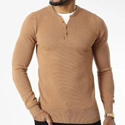Top 10 🔥 Sweat Crewneck HHL8842 Camel de Classic Series 😍 -Classic Series Soldes classic series 328452 HHL8842 21 20220720T151749 03