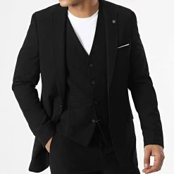 Budget 👍 Ensemble Costume 3 Pièces 11559 Noir de Classic Series 🥰 7 Budget 👍 Ensemble Costume 3 Pièces 11559 Noir de Classic Series 🥰 -Classic Series Soldes classic series 329134 11559 22 20220725T161623 01