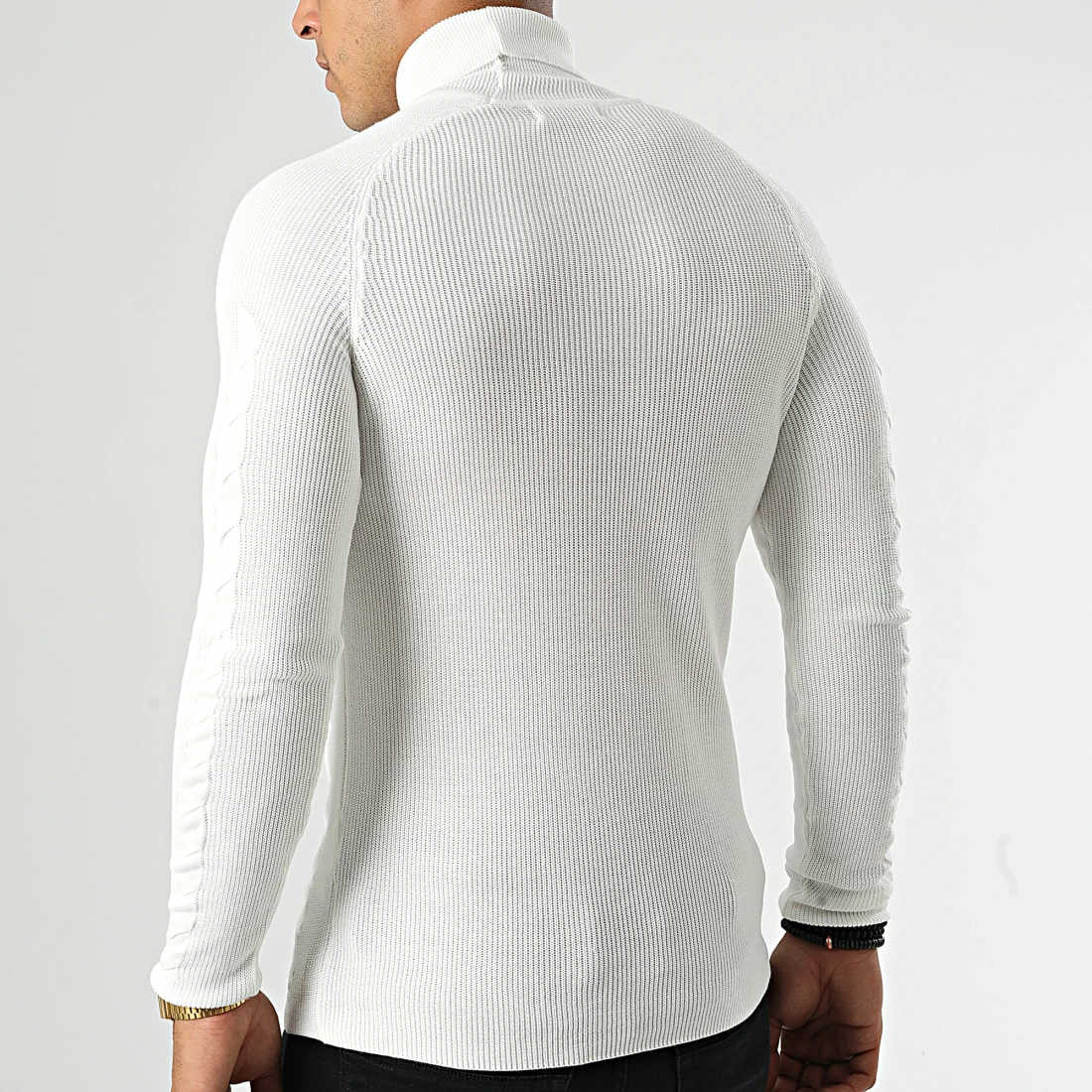 Budget ⌛ Pull Col Roulé 2738 Beige Clair de Classic Series 👏 6 Budget ⌛ Pull Col Roulé 2738 Beige Clair de Classic Series 👏 – Image 4