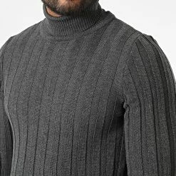 Budget 💯 Pull Col Roulé 2300 Gris Anthracite de Classic Series 🛒 -Classic Series Soldes classic series 329218 2300 ANTHRACITE 20220726T110253 02