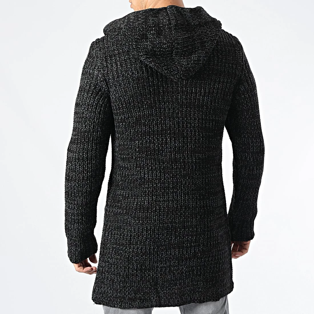 Meilleur prix 👍 Manteau Capuche 2620 Noir Gris Anthracite de Classic Series 🥰 6 Meilleur prix 👍 Manteau Capuche 2620 Noir Gris Anthracite de Classic Series 🥰 – Image 4