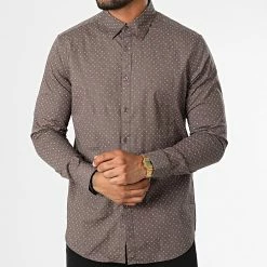 Sortie ❤️ Chemise Manches Longues 7717 Marron de Classic Series 😍 8 Sortie ❤️ Chemise Manches Longues 7717 Marron de Classic Series 😍 -Classic Series Soldes classic series 329277 7717 MORO 6 20220728T095635 03