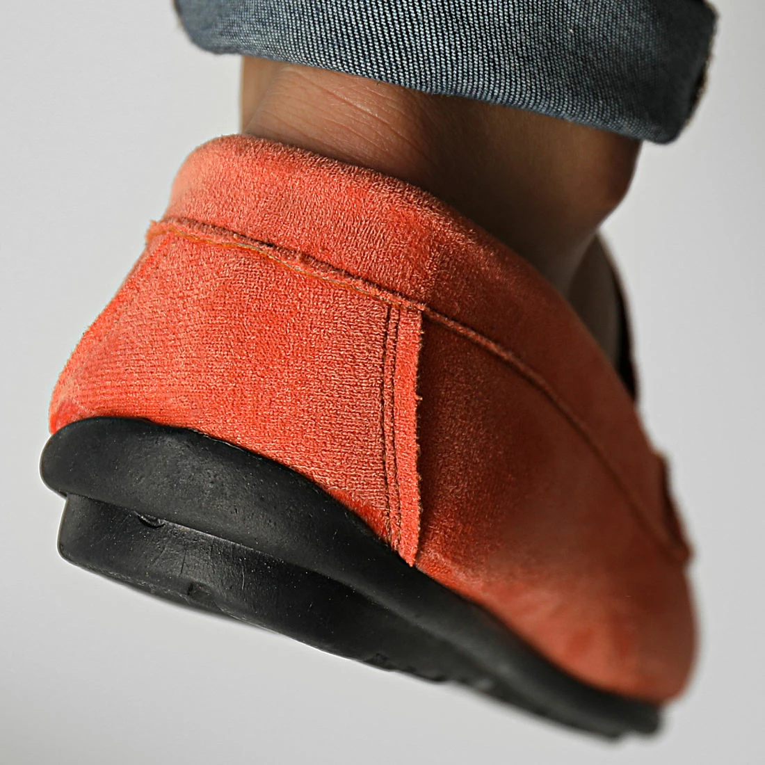 Le moins cher 🧨 Mocassins ZD001 Orange de Classic Series ✔️ 6 Le moins cher 🧨 Mocassins ZD001 Orange de Classic Series ✔️ – Image 4