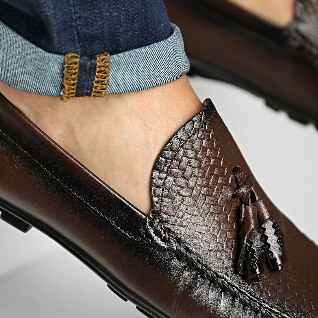 Bon marché 💯 Mocassins 01 Marron de Classic Series 😍 4 Bon marché 💯 Mocassins 01 Marron de Classic Series 😍 – Image 2