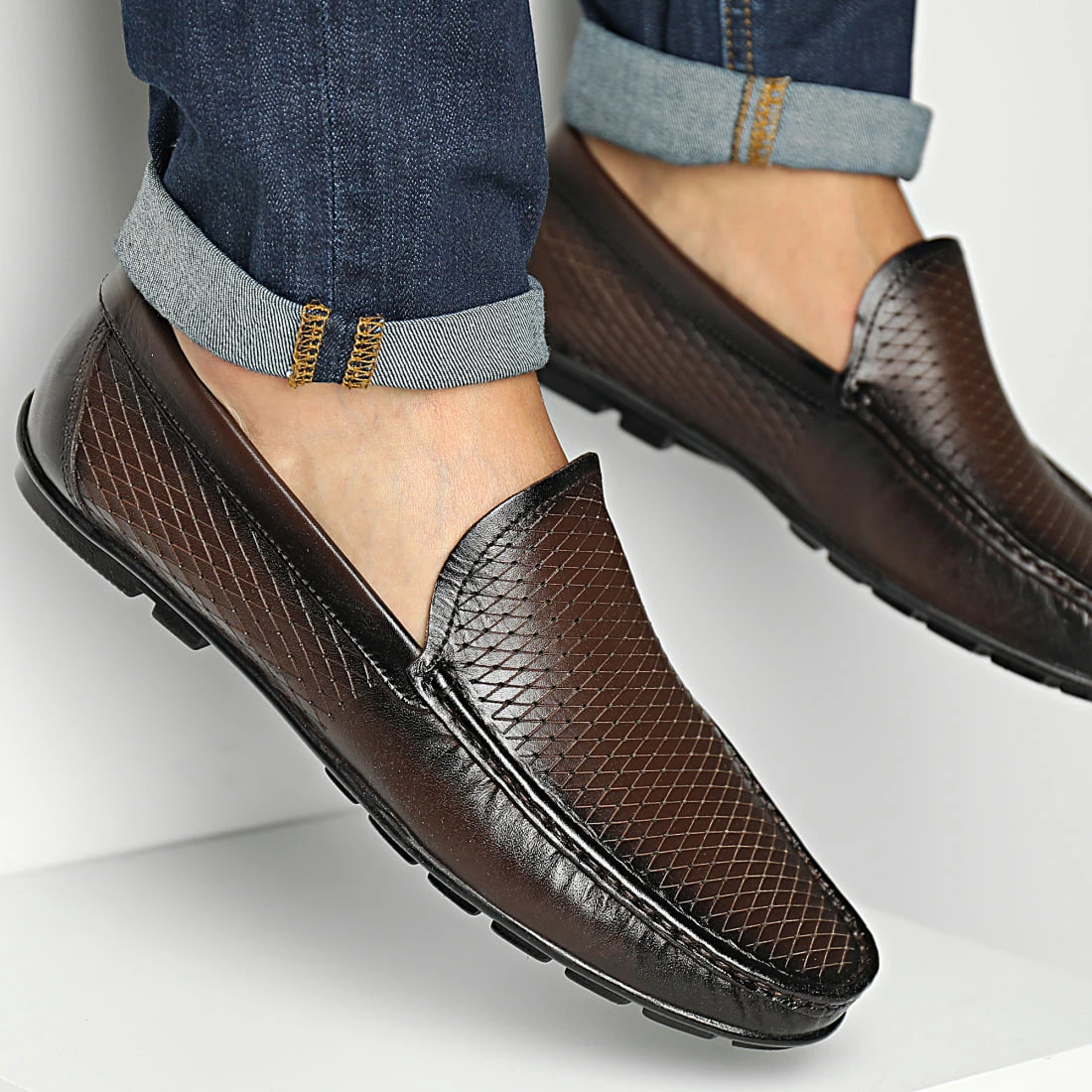 De gros ✨ Mocassins 039 Marron de Classic Series ⭐ 3 De gros ✨ Mocassins 039 Marron de Classic Series ⭐