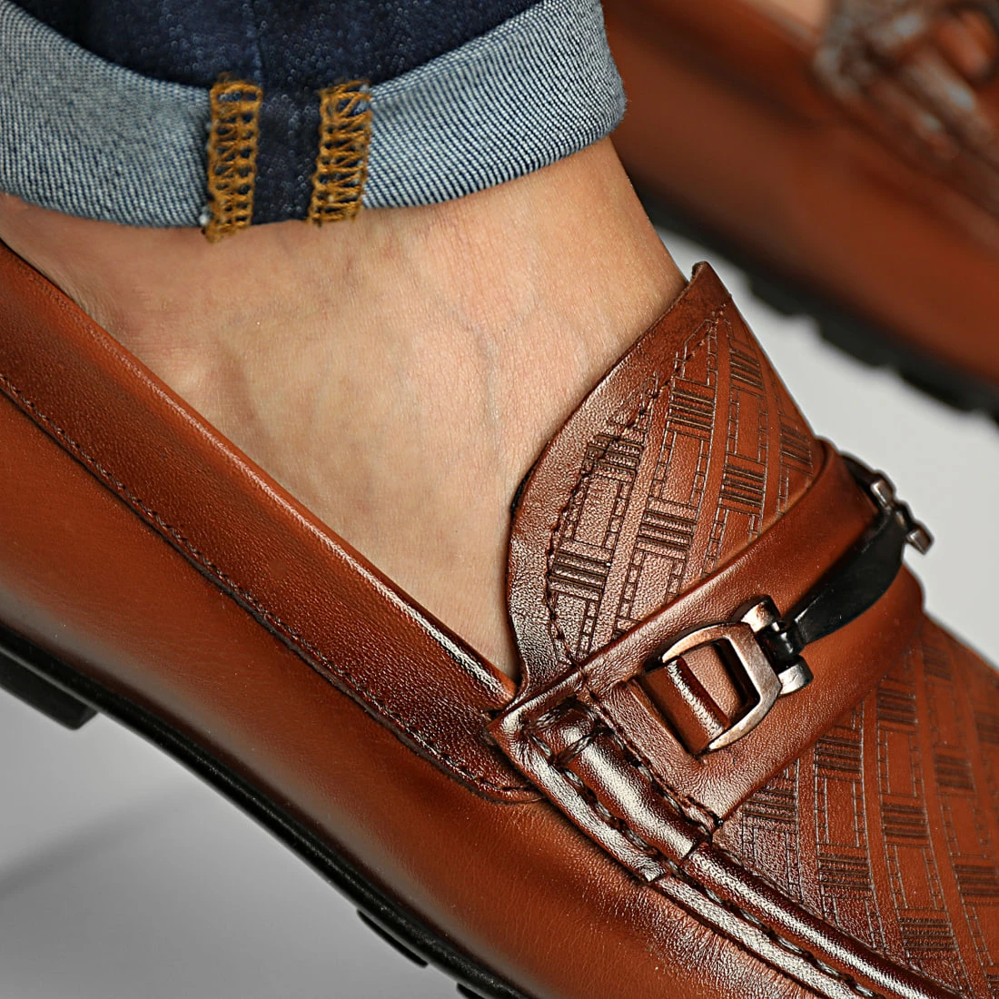 Bon marché 🛒 Mocassins 033 Marron de Classic Series 🔥 4 Bon marché 🛒 Mocassins 033 Marron de Classic Series 🔥 – Image 2