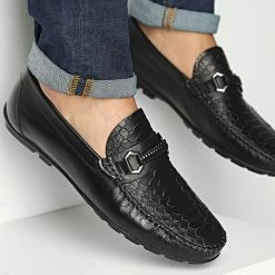 Bon marché 🧨 Mocassins 17 Noir de Classic Series 🎁