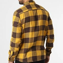 Meilleur prix 😀 Chemise Manches Longues A Carreaux H71722M10961C Jaune de Classic Series ⭐ -Classic Series Soldes classic series 329477 H71722M10961C 10400 20220729T152054 04