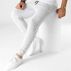 Bon marché 🧨 Pantalon Jogging H1004 Gris Chiné de Classic Series ✨ -Classic Series Soldes classic series 329480 H10044C62210A 23200 20220802T162511 03