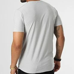 Top 10 🌟 Tee 👕 Shirt LM367 Gris de Classic Series 🔔 -Classic Series Soldes classic series 329585 LM367 GRI 20220728T144459 04