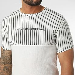 Budget 👏 Tee 👕 Shirt A Rayures LM479 Blanc de Classic Series ❤️ 7 Budget 👏 Tee 👕 Shirt A Rayures LM479 Blanc de Classic Series ❤️ -Classic Series Soldes classic series 329601 LM479 BEYAZ 20220727T163316 02