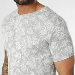 Top 10 👍 Tee 👚 Shirt LM458 Gris Blanc Floral de Classic Series 👍 7 Top 10 👍 Tee 👚 Shirt LM458 Gris Blanc Floral de Classic Series 👍 -Classic Series Soldes classic series 329625 LM458 GRI 20220728T144517 02