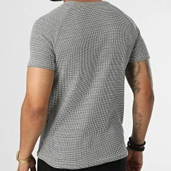 Meilleur prix 🛒 Tee 👚 Shirt LM518 Gris Blanc de Classic Series 🛒 -Classic Series Soldes classic series 329641 LM518 BEYAZ 20220727T163103 04
