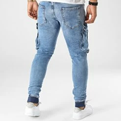 Tout neuf 😉 Pantalon Cargo 15479 Bleu Denim de Classic Series 🛒 -Classic Series Soldes classic series 329737 15479 MAVI 20220727T152655 04