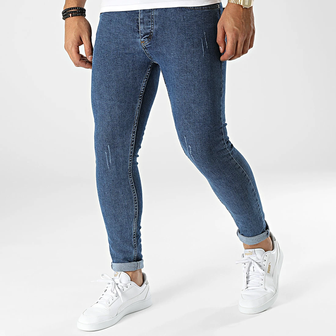 Vente flash 🔥 Jean Skinny 15718 Bleu Denim de Classic Series 🥰 3 Vente flash 🔥 Jean Skinny 15718 Bleu Denim de Classic Series 🥰