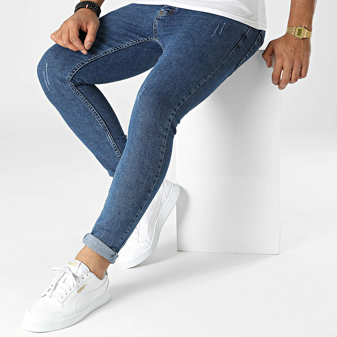 Vente flash 🔥 Jean Skinny 15718 Bleu Denim de Classic Series 🥰 5 Vente flash 🔥 Jean Skinny 15718 Bleu Denim de Classic Series 🥰 – Image 3
