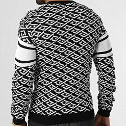 Sortie ✔️ Pull 52252 Noir Blanc Renaissance de Classic Series 😉 -Classic Series Soldes classic series 329819 52252 NOIR 20220728T100003 04