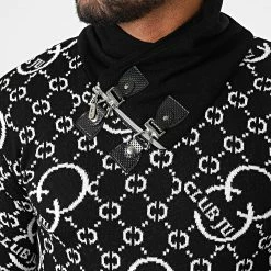 Remise 🌟 Pull Col Amplified 52235 Noir de Classic Series 🔥 -Classic Series Soldes classic series 330829 52235 NOIR 20220811T142657 02