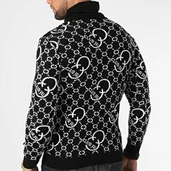 Remise 🌟 Pull Col Amplified 52235 Noir de Classic Series 🔥 -Classic Series Soldes classic series 330829 52235 NOIR 20220811T142659 04