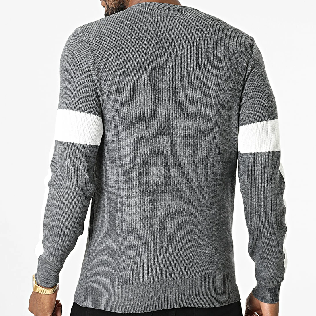 Promo 😉 Pull G1909 Gris Blanc de Classic Series 💯 6 Promo 😉 Pull G1909 Gris Blanc de Classic Series 💯 – Image 4