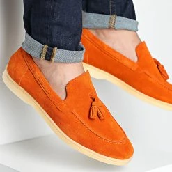 Les meilleures critiques de 💯 Mocassins 801 Orange de Classic Series 🌟
